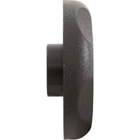 1" Diverter Valve Cap - Black