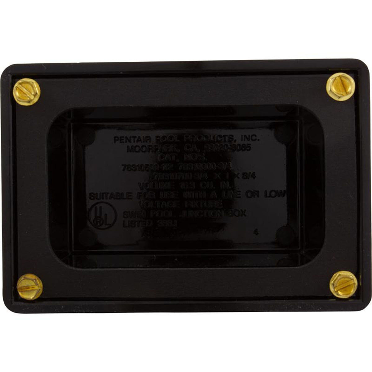 Cover Lexan Junction Box Pk