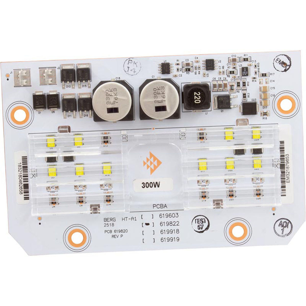 Kit Pcba 300W Intlbrt 5G White Pool/Thrml Strp