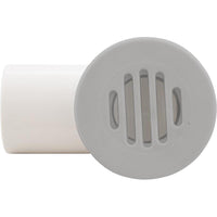 Drain Assembly, Low Profile, 3/4"Socket/1"Spg., Gray