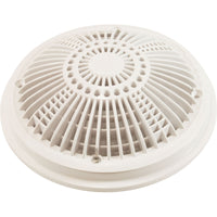 Main Drain Cover & Frame, Waterway Tru Flo 8", White, VGB