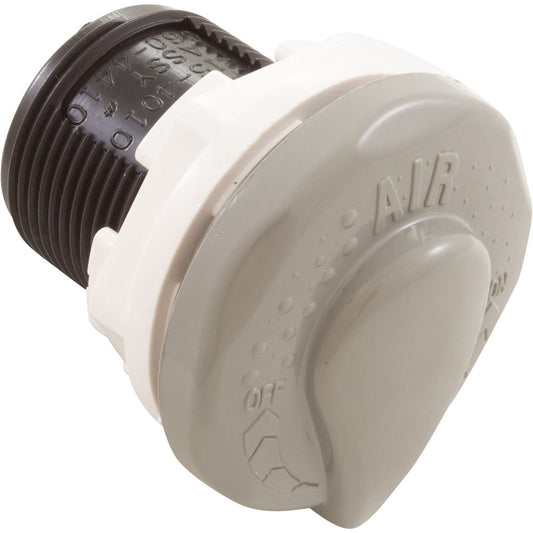 Conjunto de cuerpo extracorto de control de aire True Seal de 1", gris