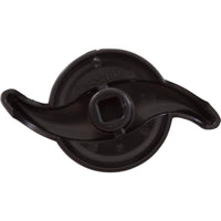 1" Top Access Air Control "S" Handle - Black