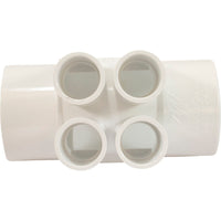 Manifold 2"S X 2"S X (4) 3/4"Slip Ports