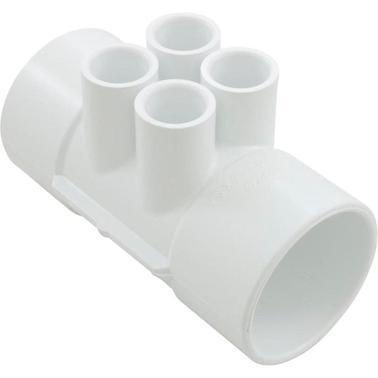 Colector, 2"SX 2"S (4) puertos 1/2"S