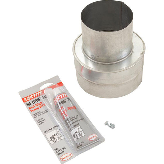 Kit Metal Flue Collar 4 Inx6 In Accessory