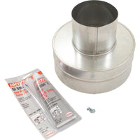 Kit Metal Flue Collar 4 Inx8 In Accessory