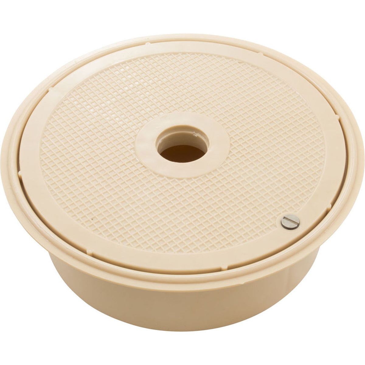 Lid & Ring Valve 6" Beige
