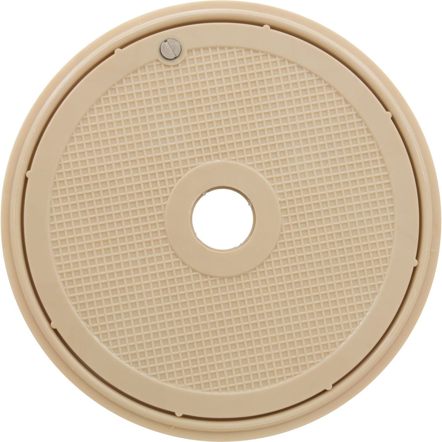 Lid & Ring Valve 6" Beige