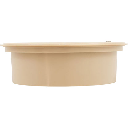 Lid & Ring Valve 6" Beige