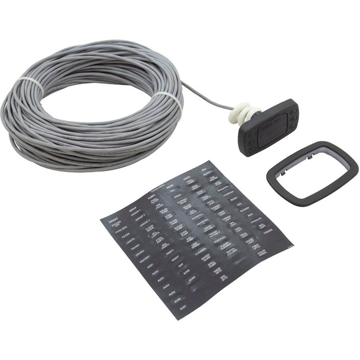 Remote-Wired, 6 Button, Spaside, Black
