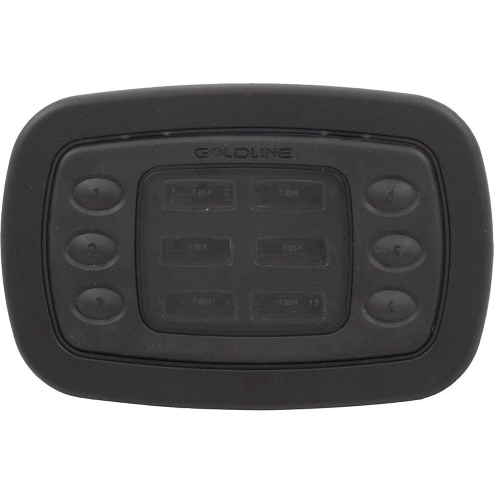 Remote-Wired, 6 Button, Spaside, Black