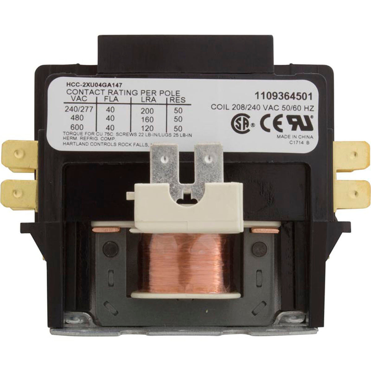 Contactor C-Spa XI Series Heaters