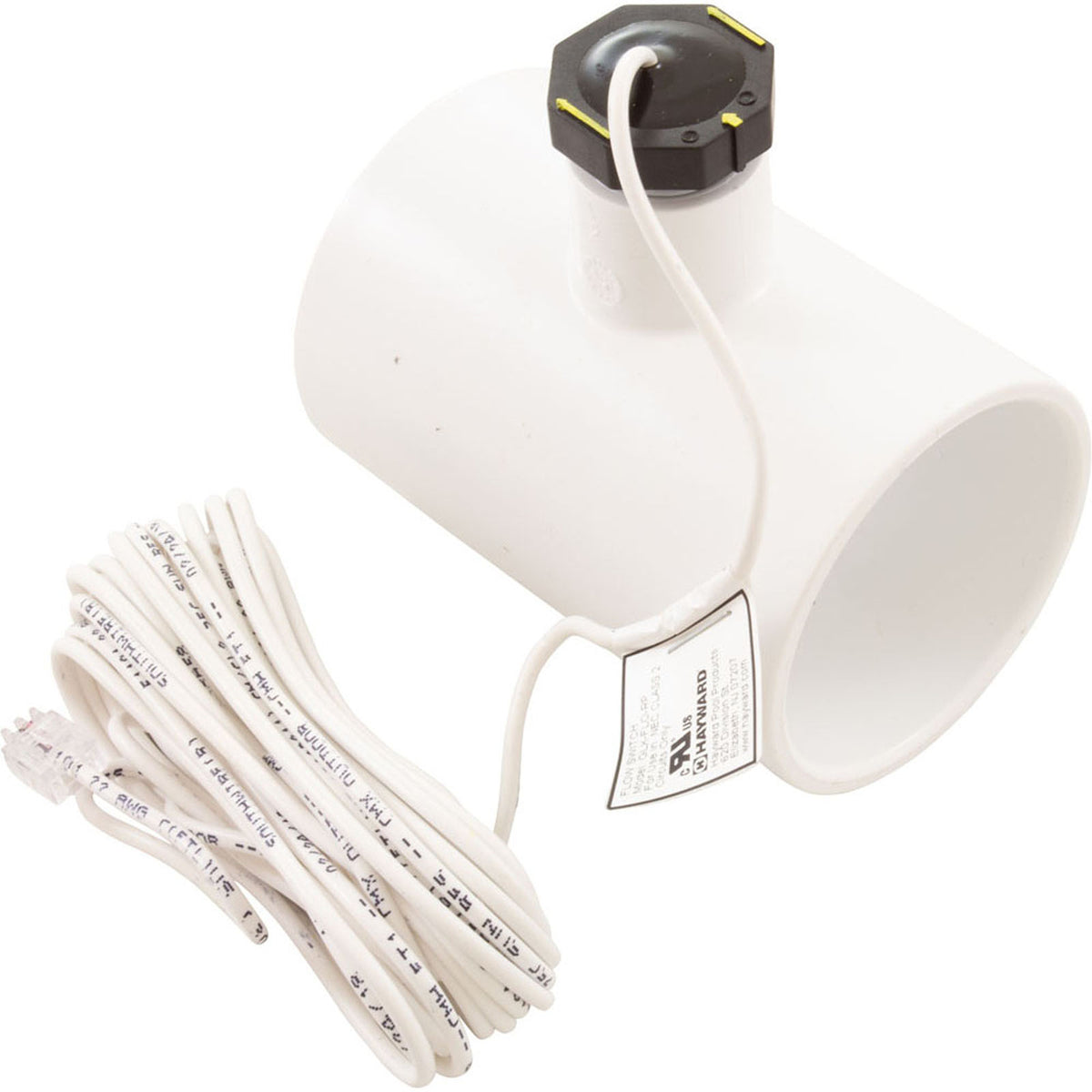 Interruptor de flujo, tubería en T de 2 pulgadas, 10-12 Gpm, cable de 15 pies