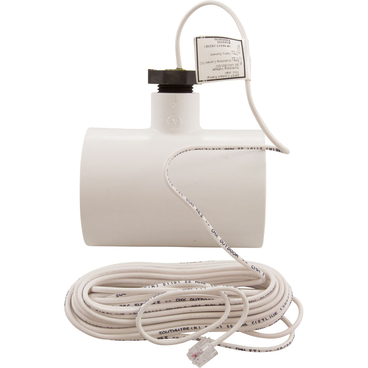 Switch-Flow, 2In Pipe Tee, 10-12Gpm, 25Ft Cable