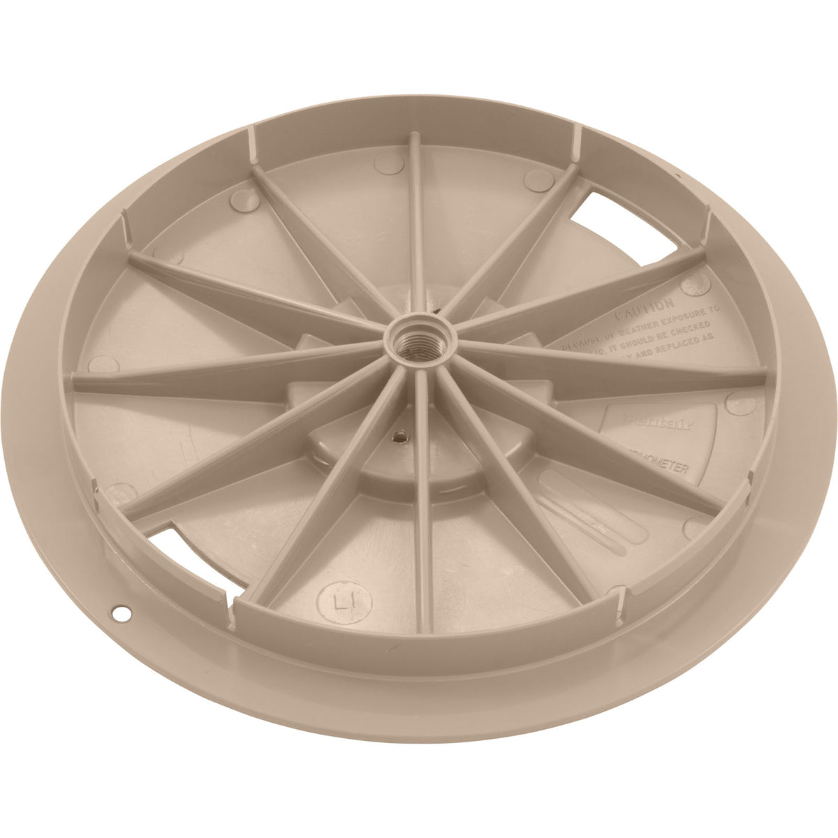 Lid Skimmer Almond without Thermometer