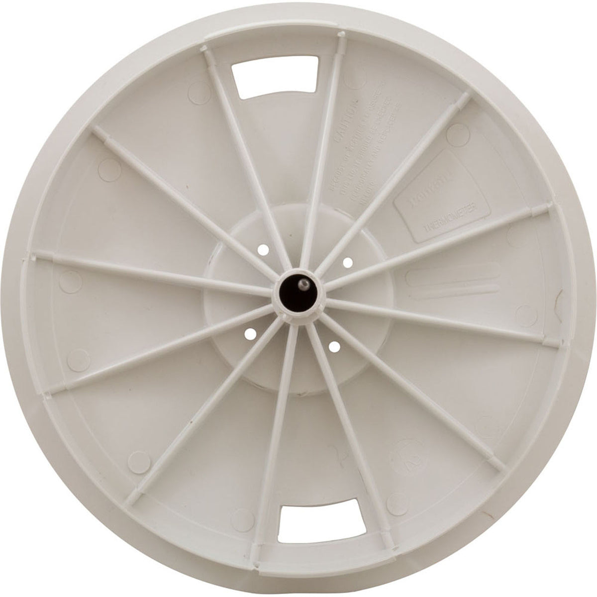 Lid Skimmer W/Therm White Baker Hydro