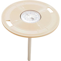 Lid Skimmer W/Therm Almond Ad