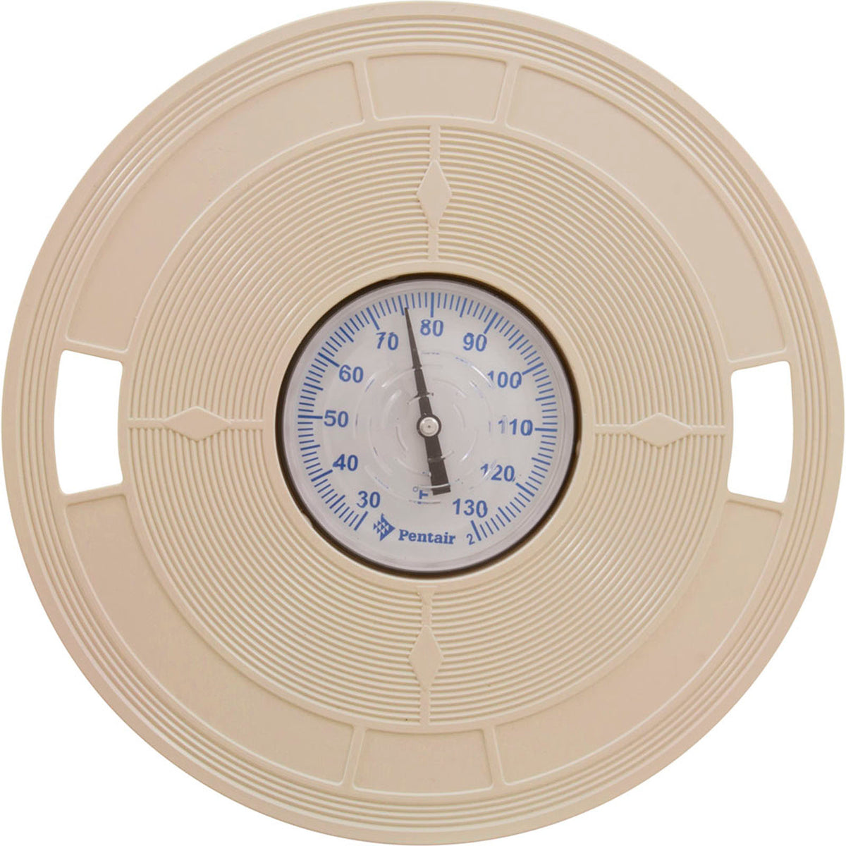 Lid Skimmer W/Therm Almond Ad