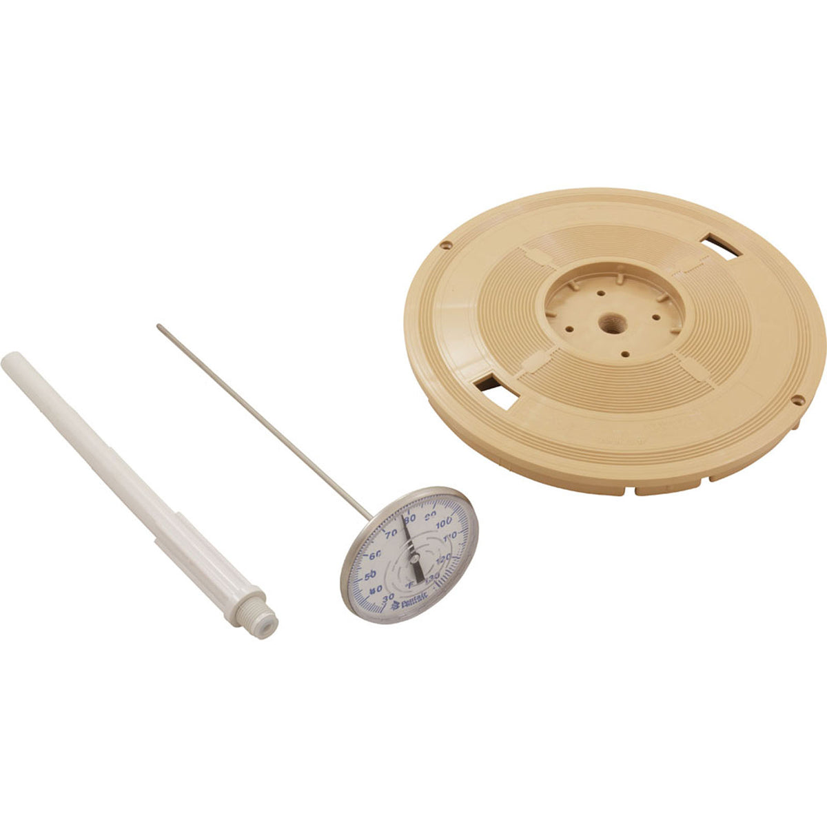 Lid Skimmer W/Therm Almond Bermuda
