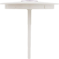 Lid Skimmer W/Therm White Bermuda