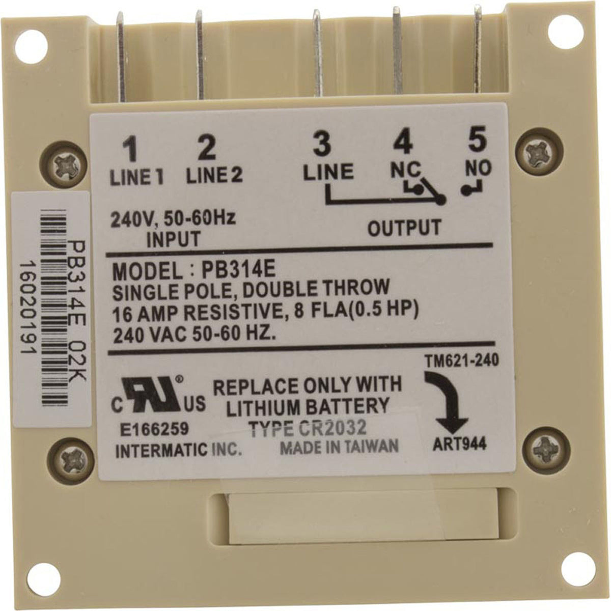 Electronic 24Hr 240 Vac Replacement Clock Kit For Pb Clock