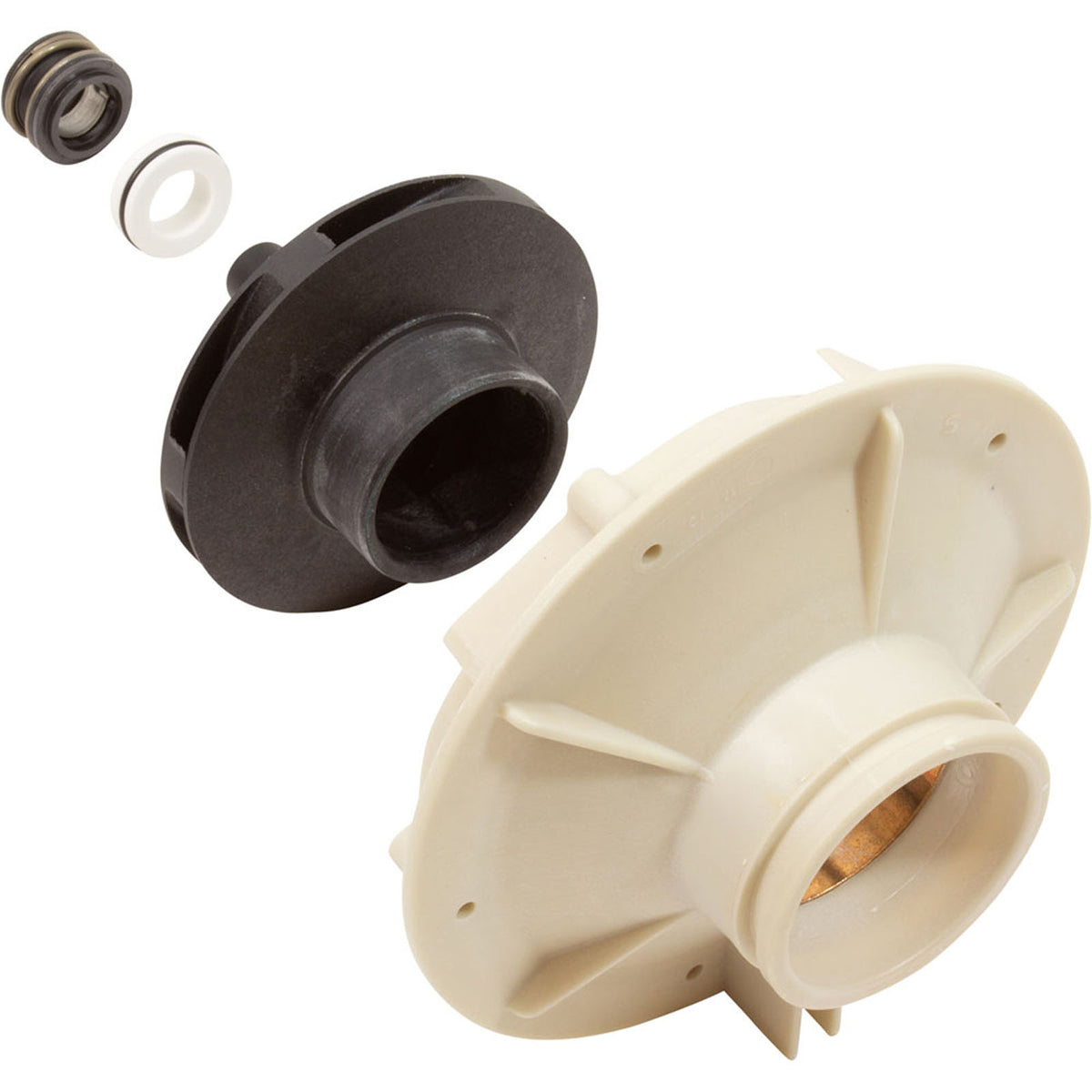 Parts Pak-Overhaul Kit - 1.5hp P4E, P4R - 2hp P4EA, P4RA