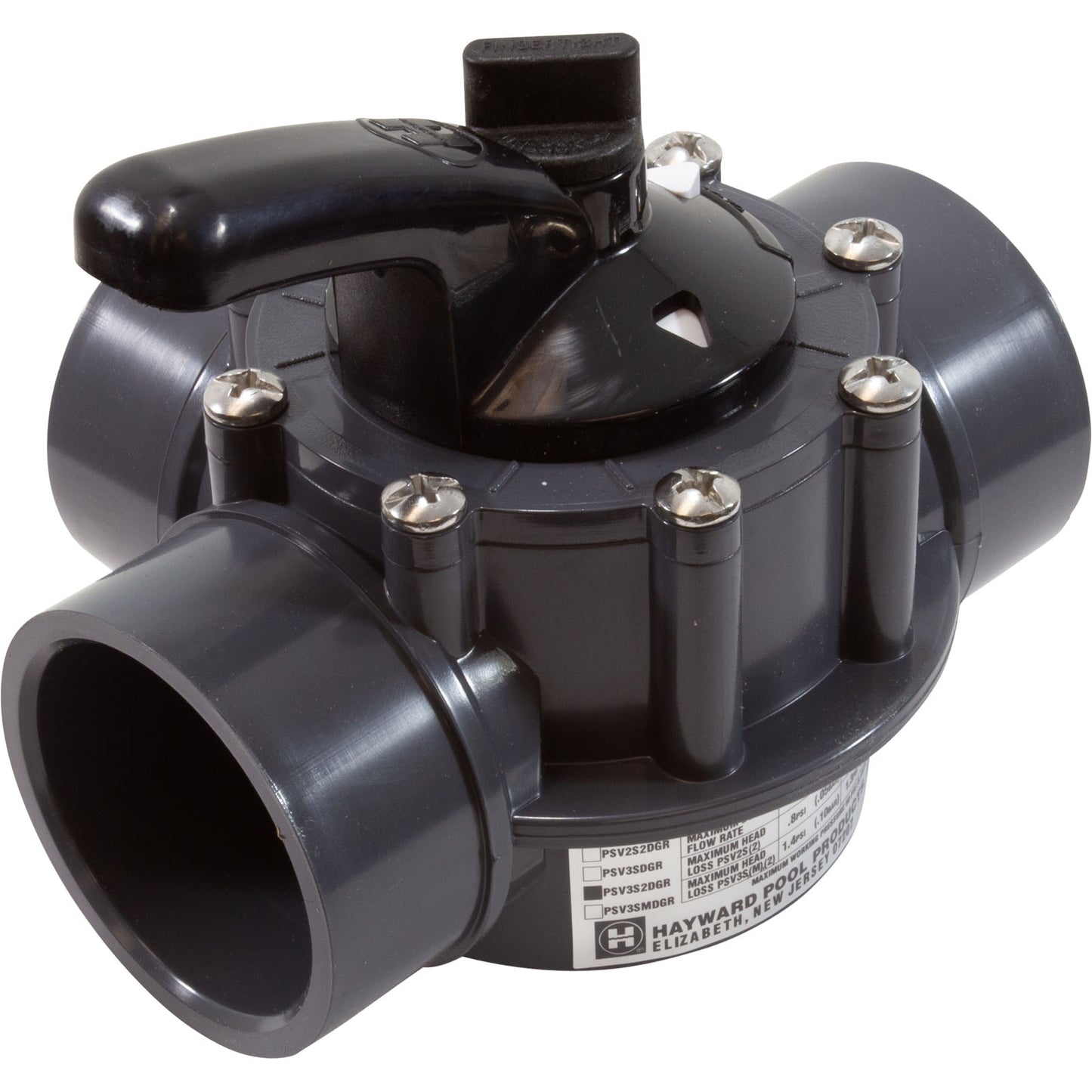 Pvc 3 Port 2-2.5 Diverter Valve