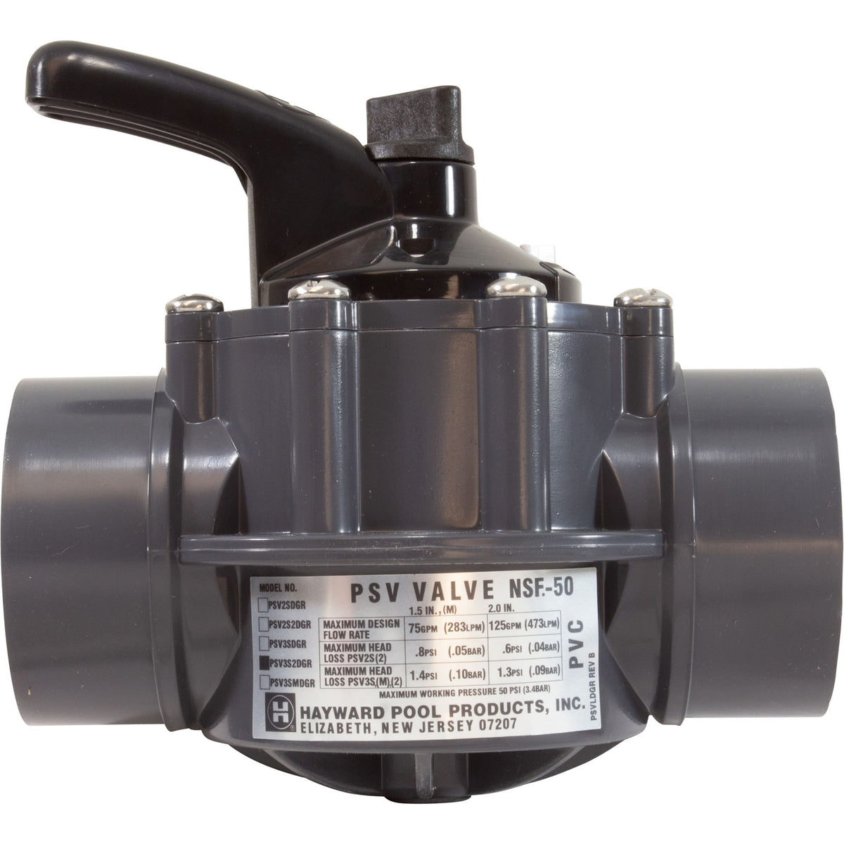 Pvc 3 Port 2-2.5 Diverter Valve