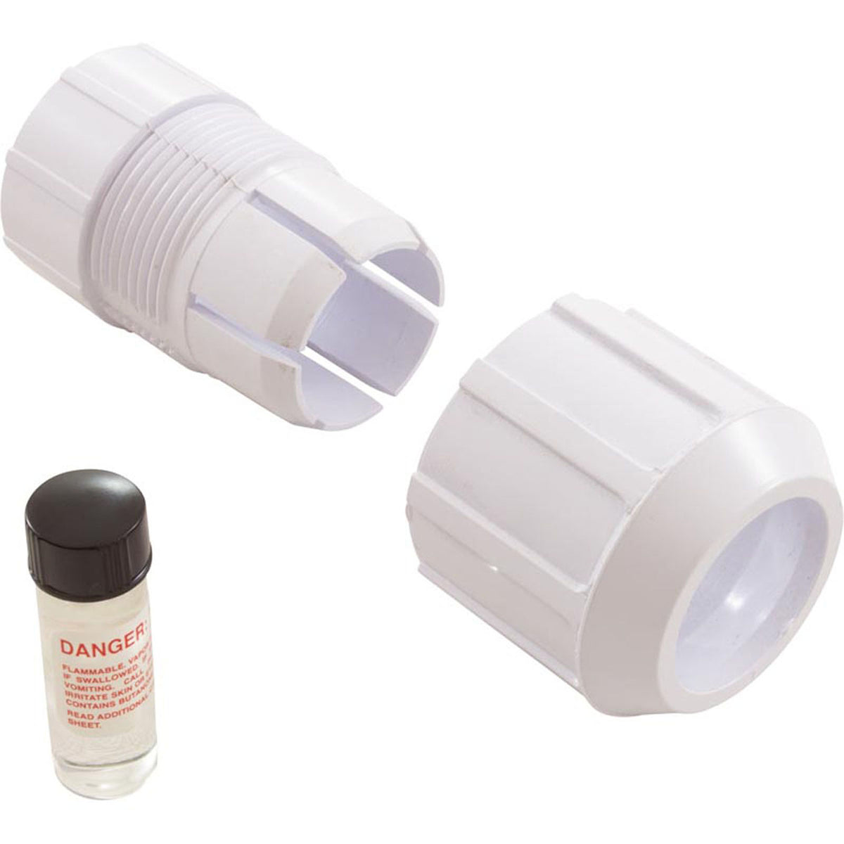 Cam #806 Ez Lock Bulk Bp White Components