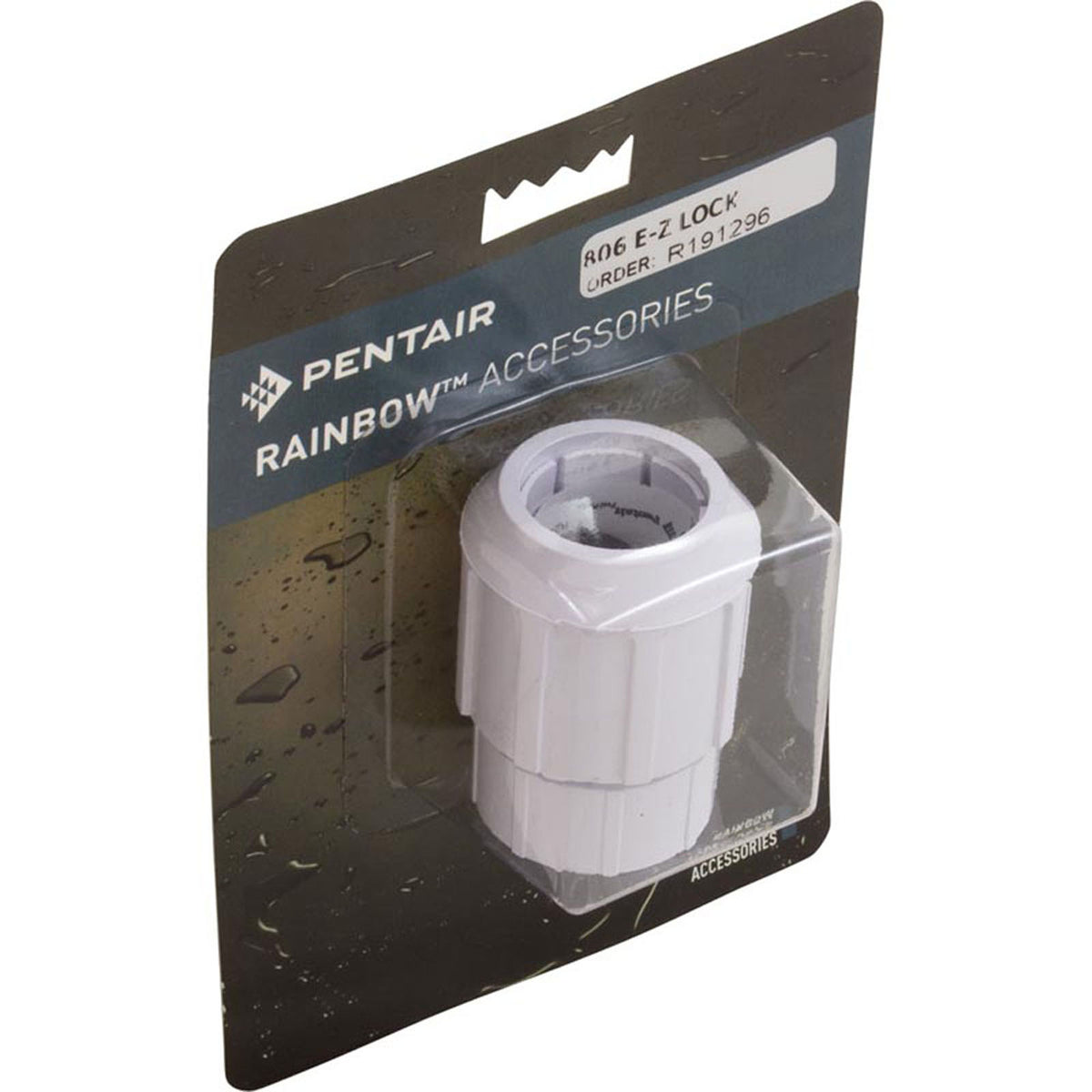 Cam #806 Ez Lock Bulk Bp White Components