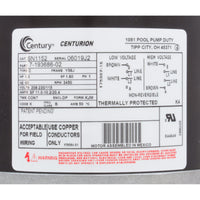 Motor, Cent, 1.5Hp, 115/208-230V, 1-Sp, Sf1.6, 56Jfr