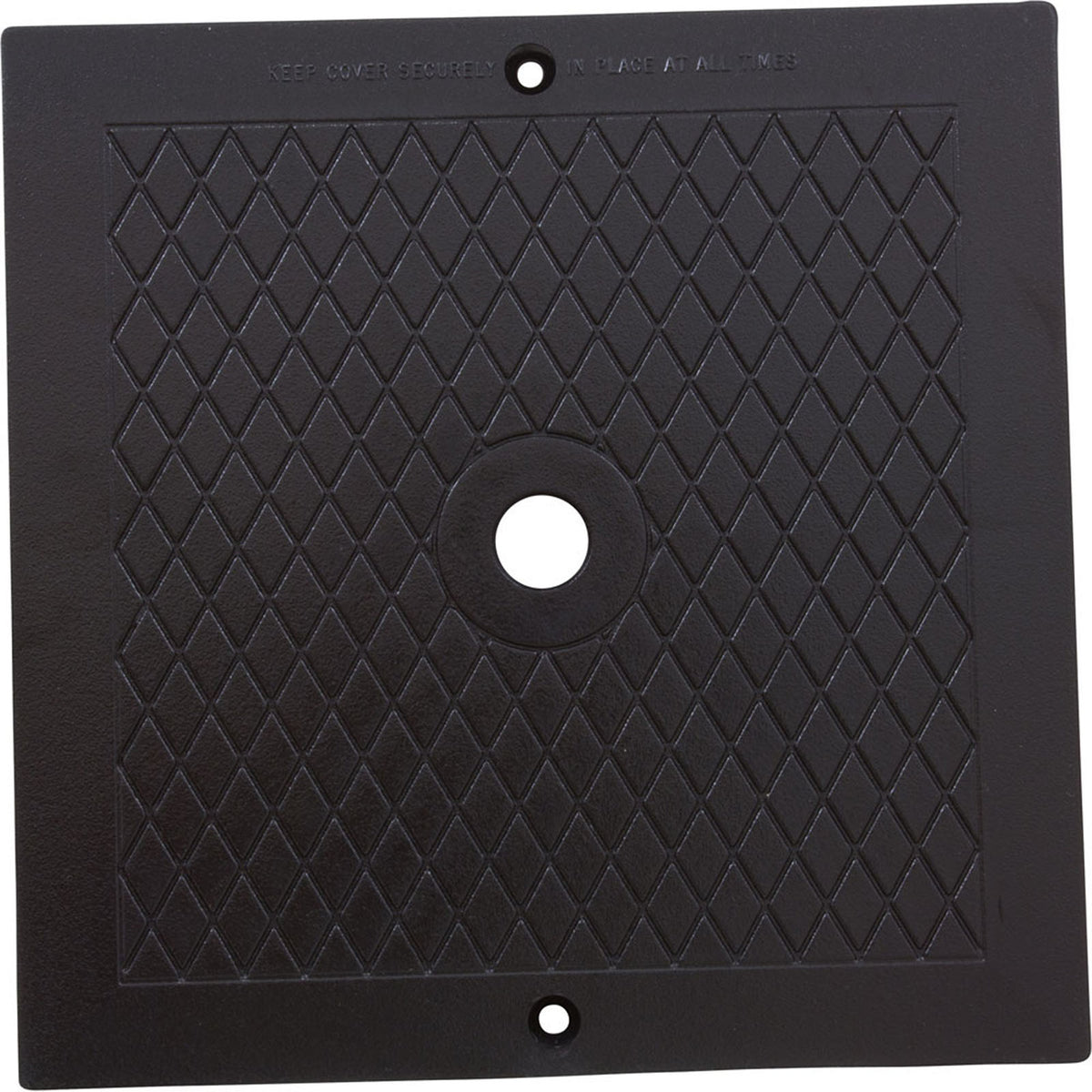 Cover Square, Deck Plate (Black)