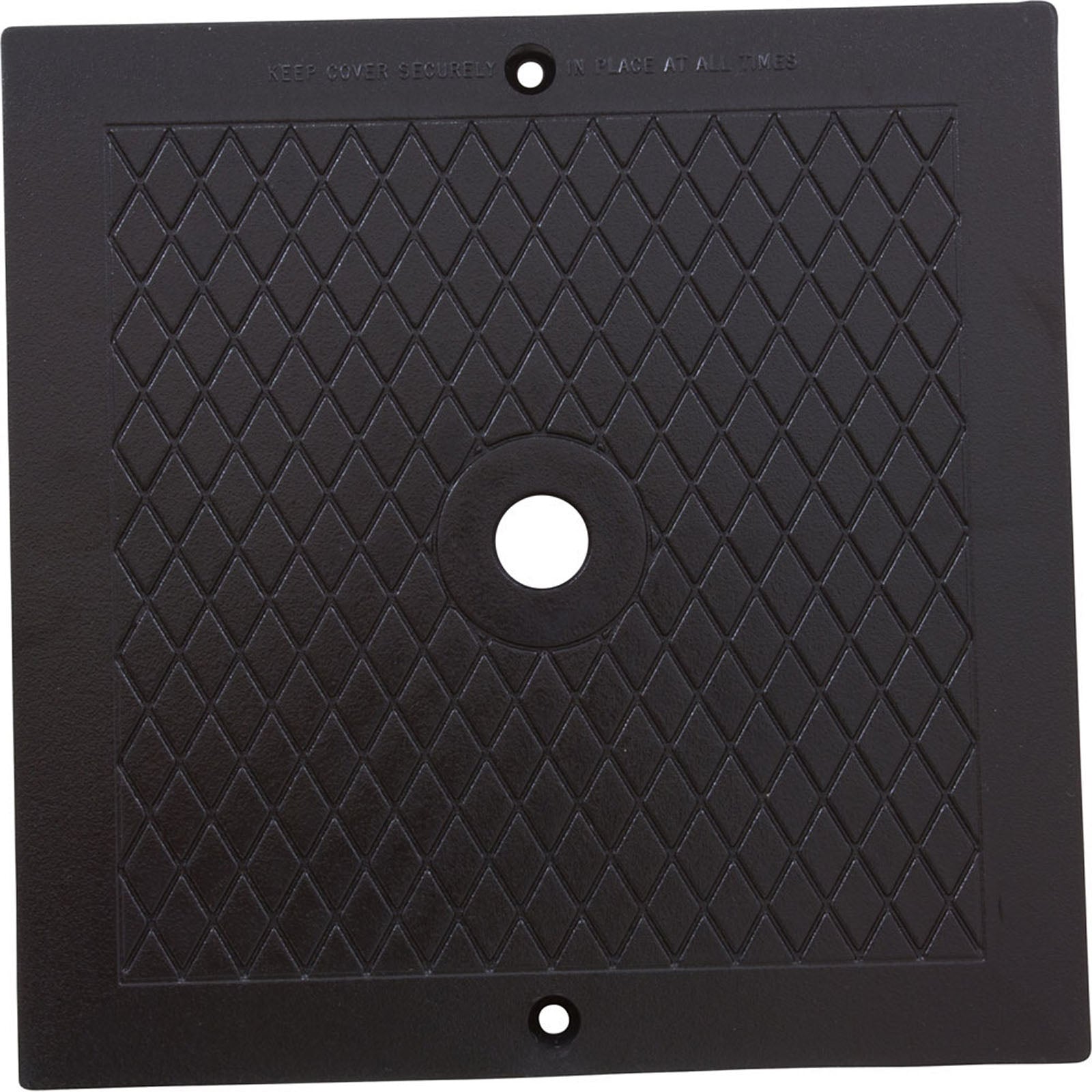 Cover Square, Deck Plate (Black)
