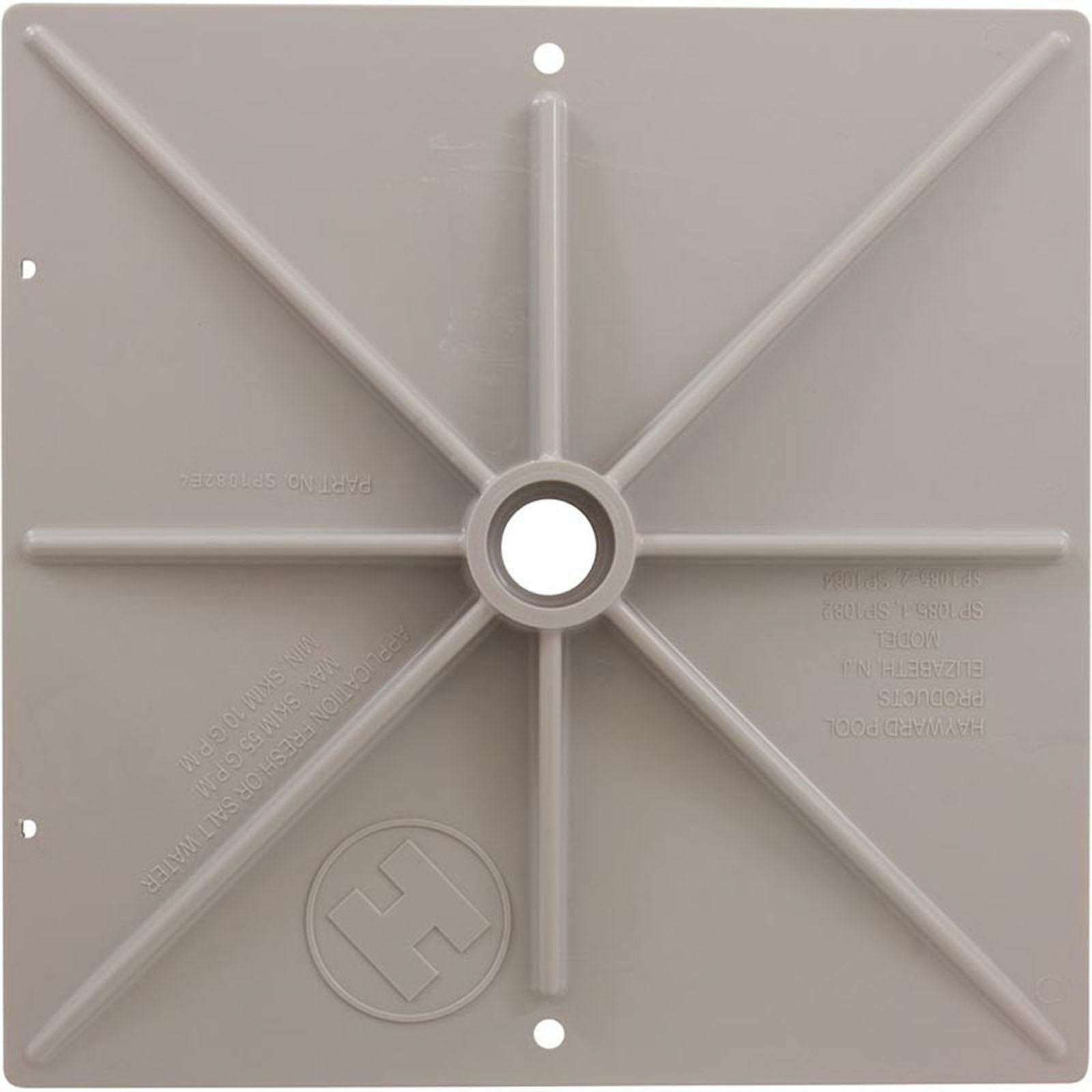 Cover Square, Deck Plate (Gray)
