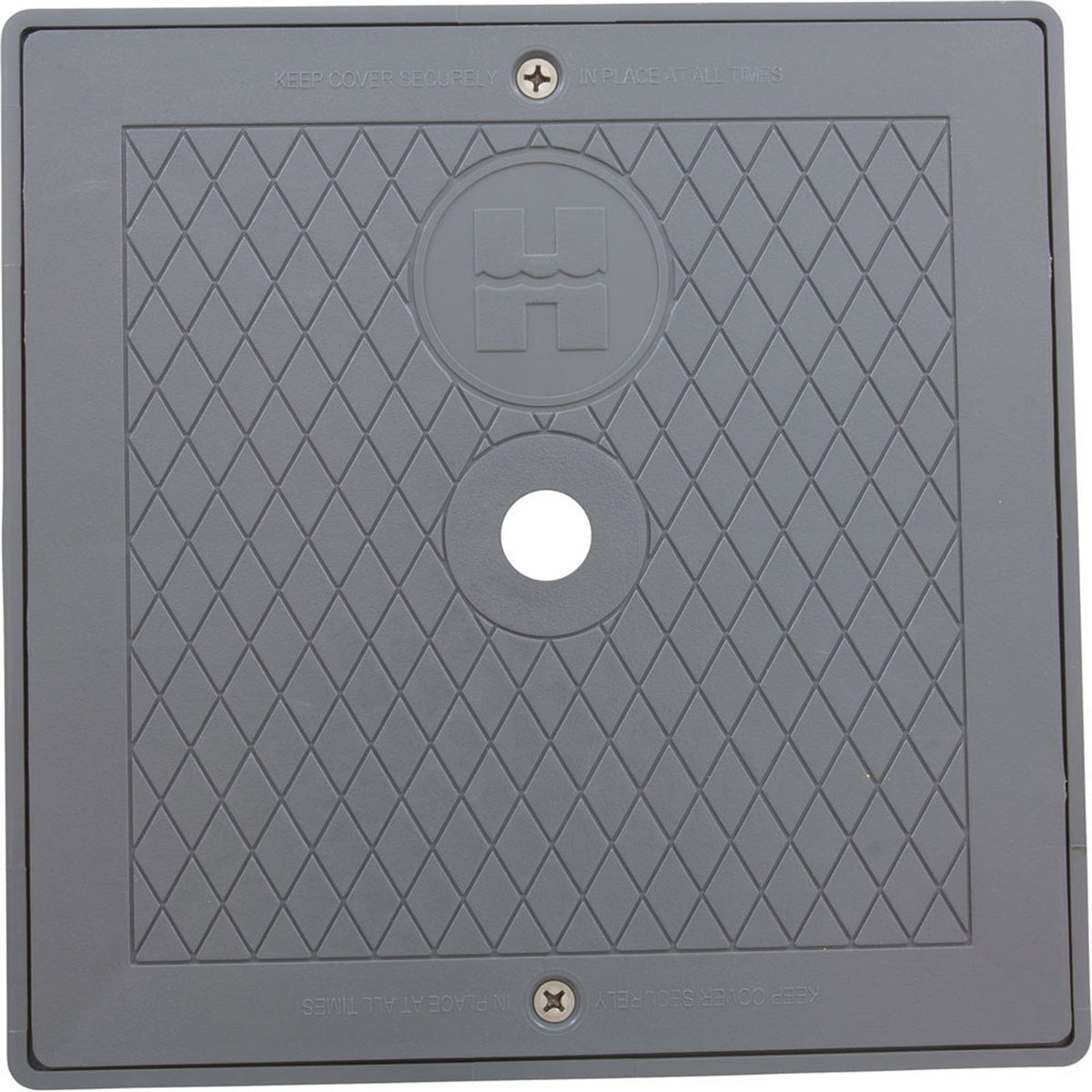 Square Collar & Cover Assembly Dark Gray