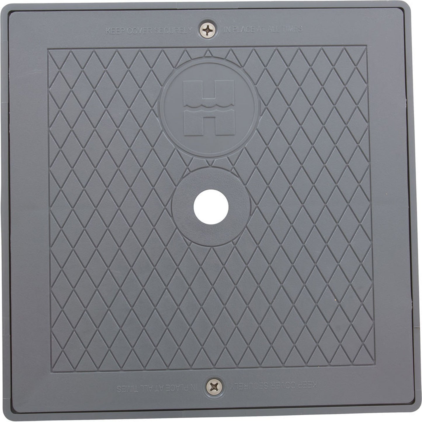 Square Collar & Cover Assembly Dark Gray