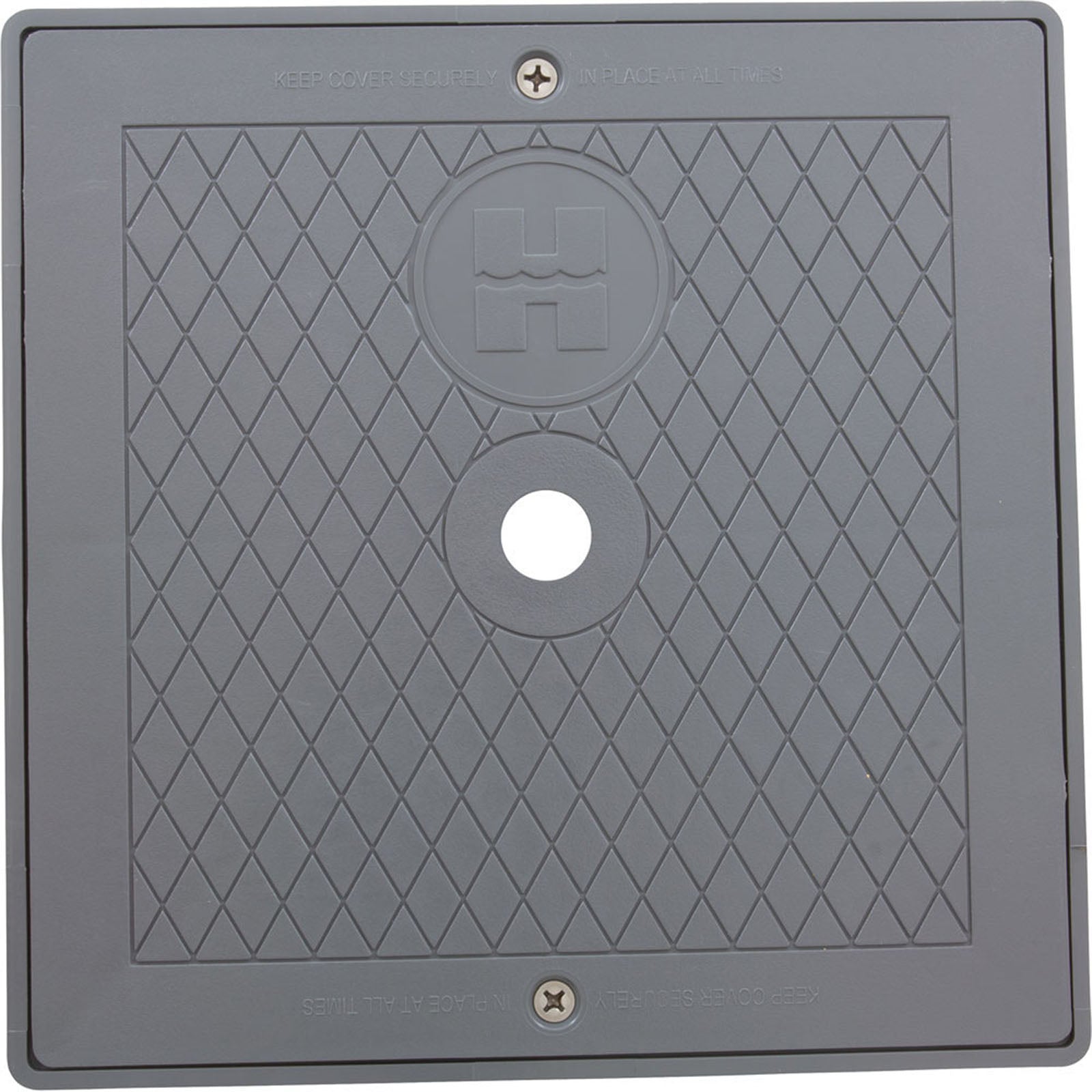 Square Collar & Cover Assembly Dark Gray