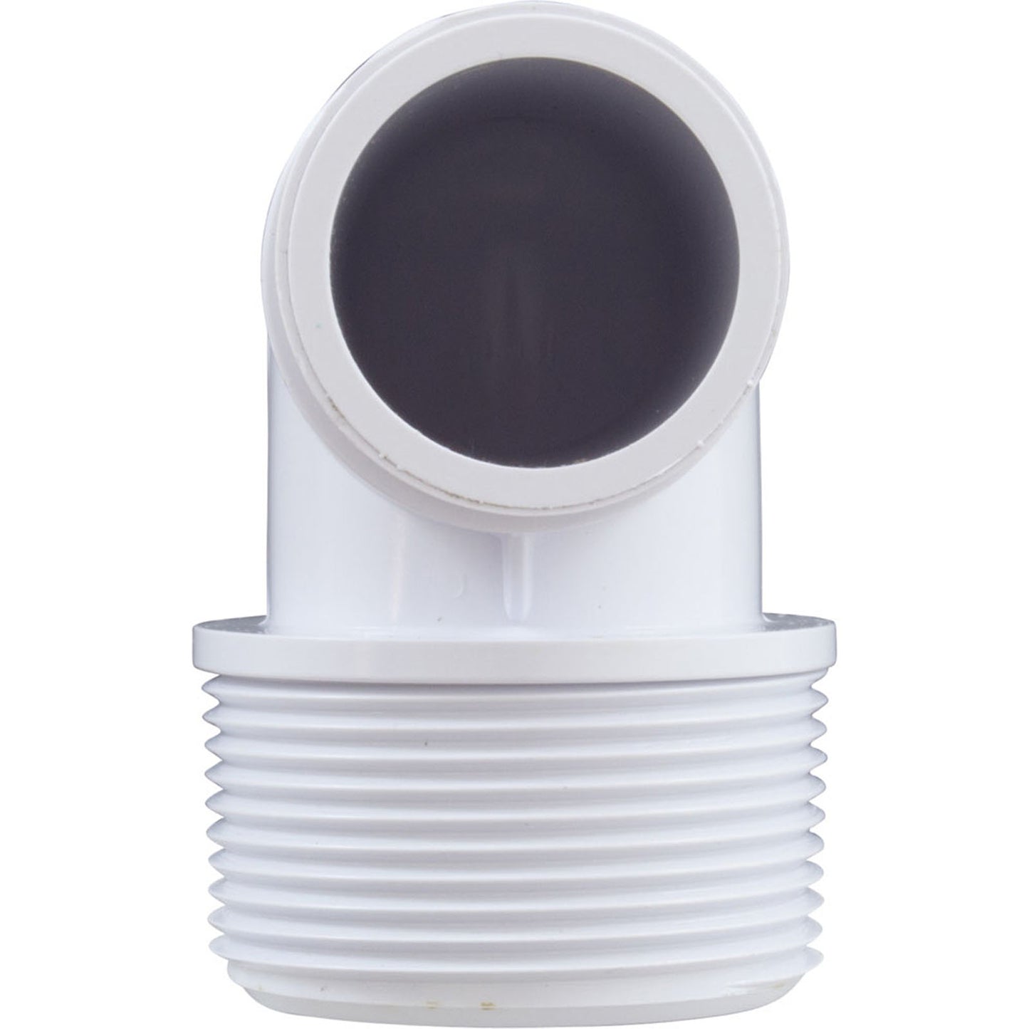 Codo de manguera liso de 1 1/2 Mpt x 1 1/4