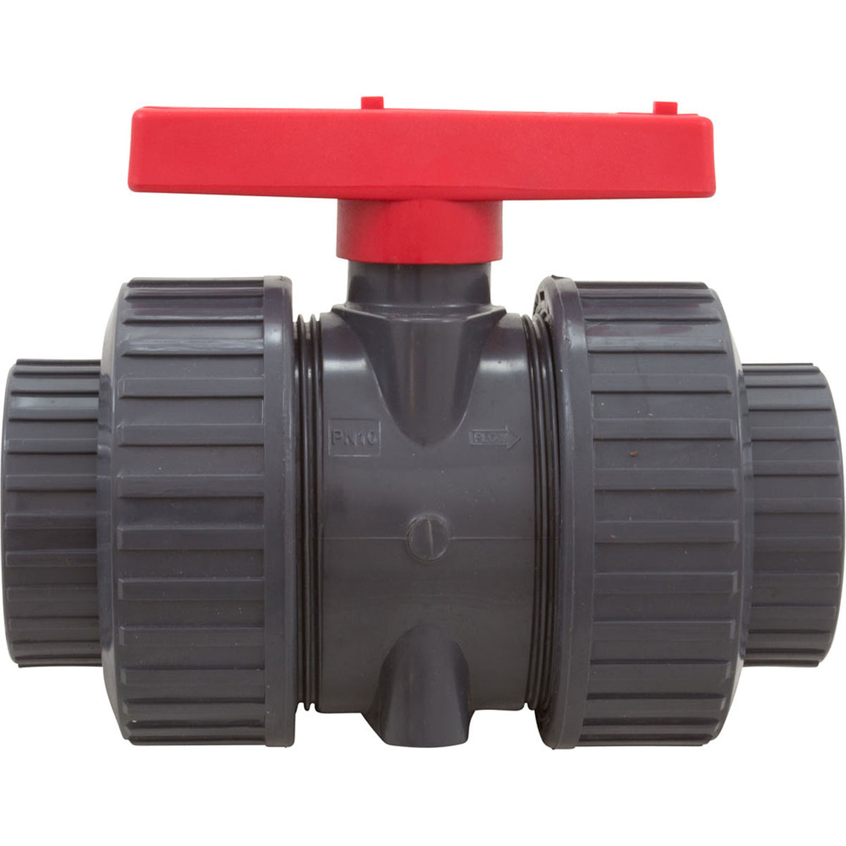 True Union Ball Vlv Gray 1-1/2" Pvc Epdm Soc/Thd