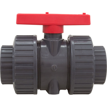 True Union Ball Vlv Gray 1-1/2" Pvc Epdm Soc/Thd