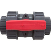 True Union Ball Vlv Gray 1-1/2" Pvc Epdm Soc/Thd