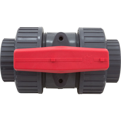 True Union Ball Vlv Gray 1-1/2" Pvc Epdm Soc/Thd