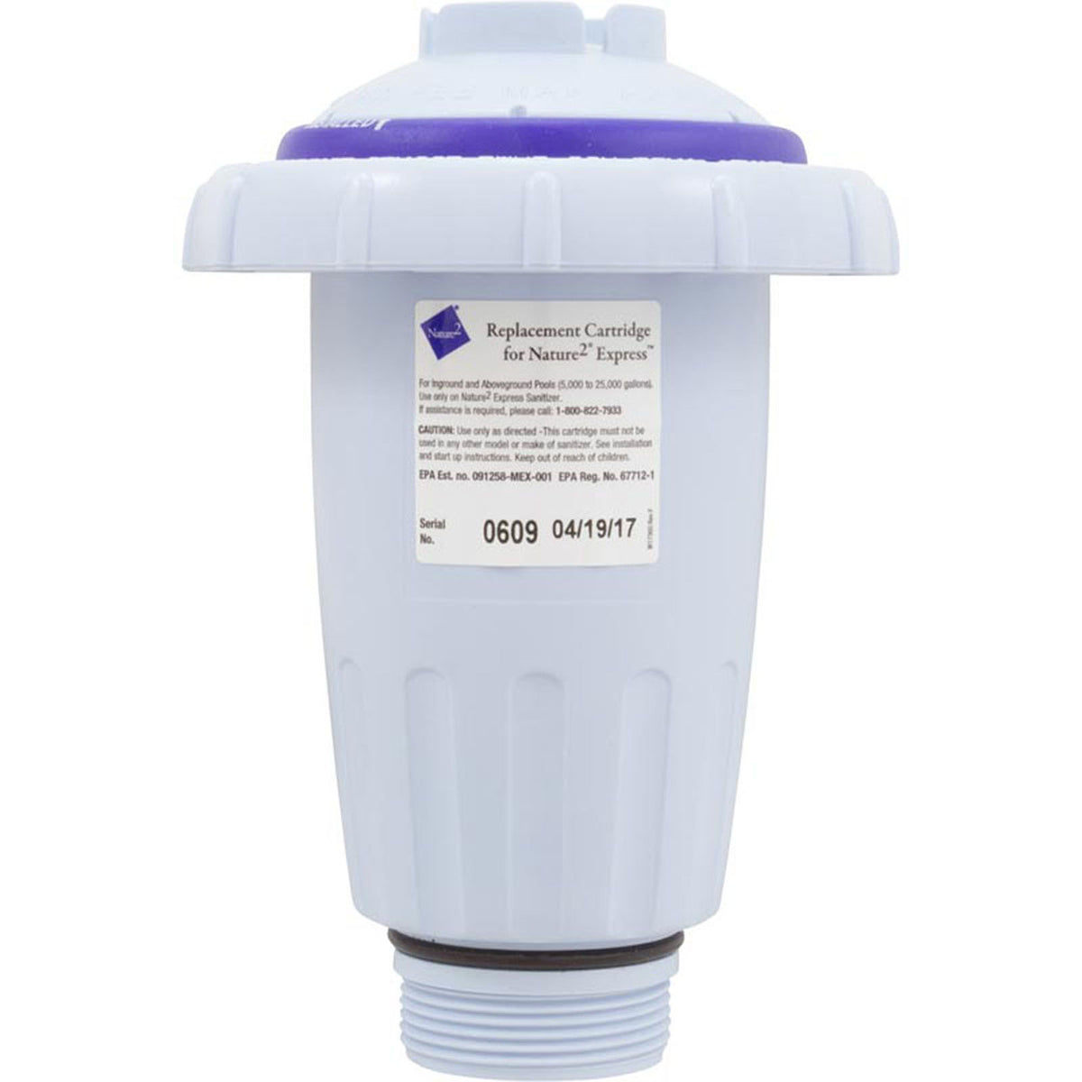 Zodiac Nature2 Express Ig/Ag Cartridge Single
