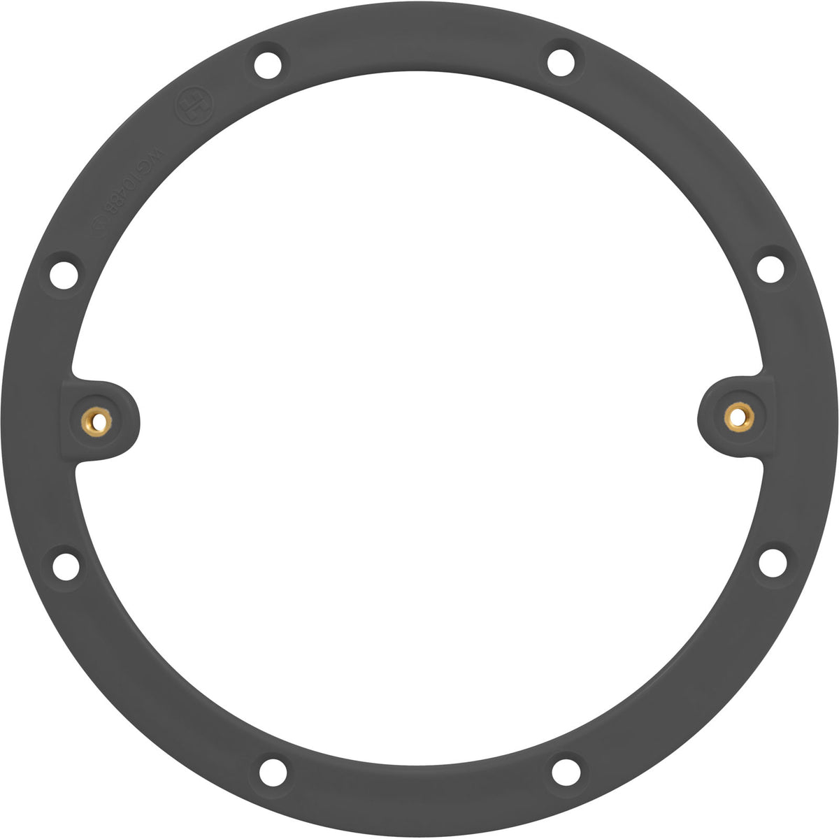 Ring-Vinyl W/Insert Dk Gray