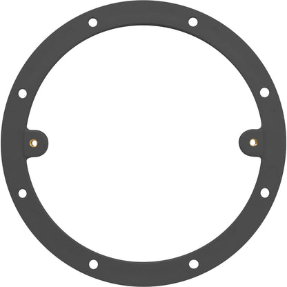 Anillo de vinilo con inserto gris oscuro