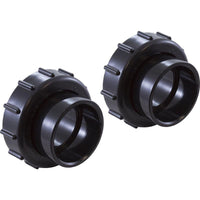Pentair 270100Z 2 in. x 2-1/2 in. Bulkhead Union Adapter Kit, Clean & Clear Plus / FNS Plus / Quad DE