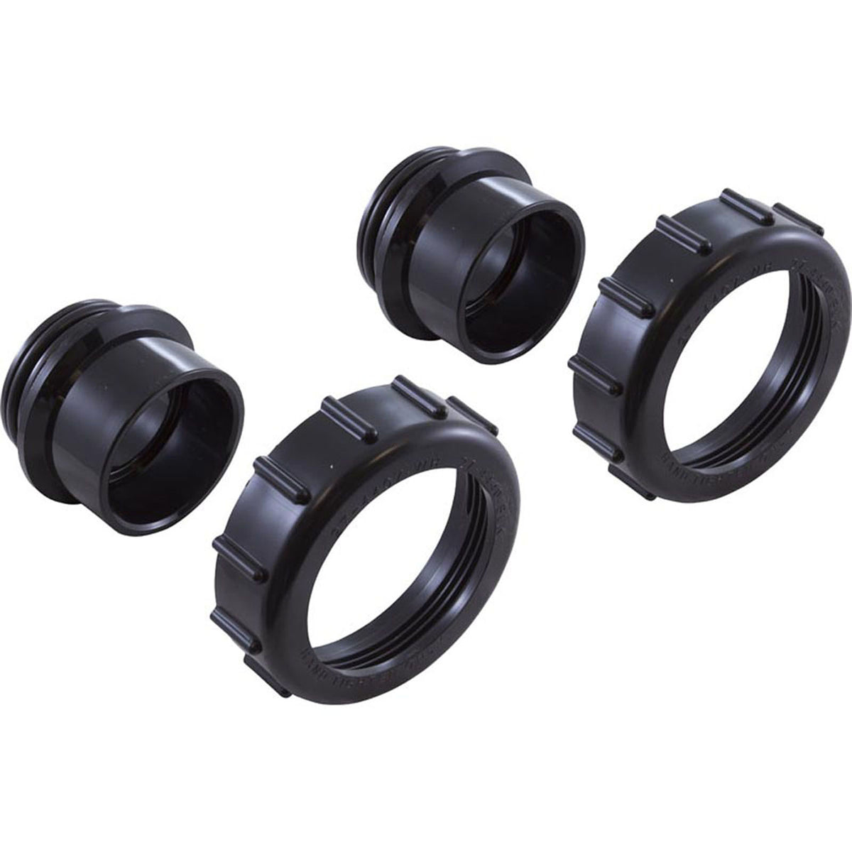 Pentair 270100Z 2 in. x 2-1/2 in. Bulkhead Union Adapter Kit, Clean & Clear Plus / FNS Plus / Quad DE