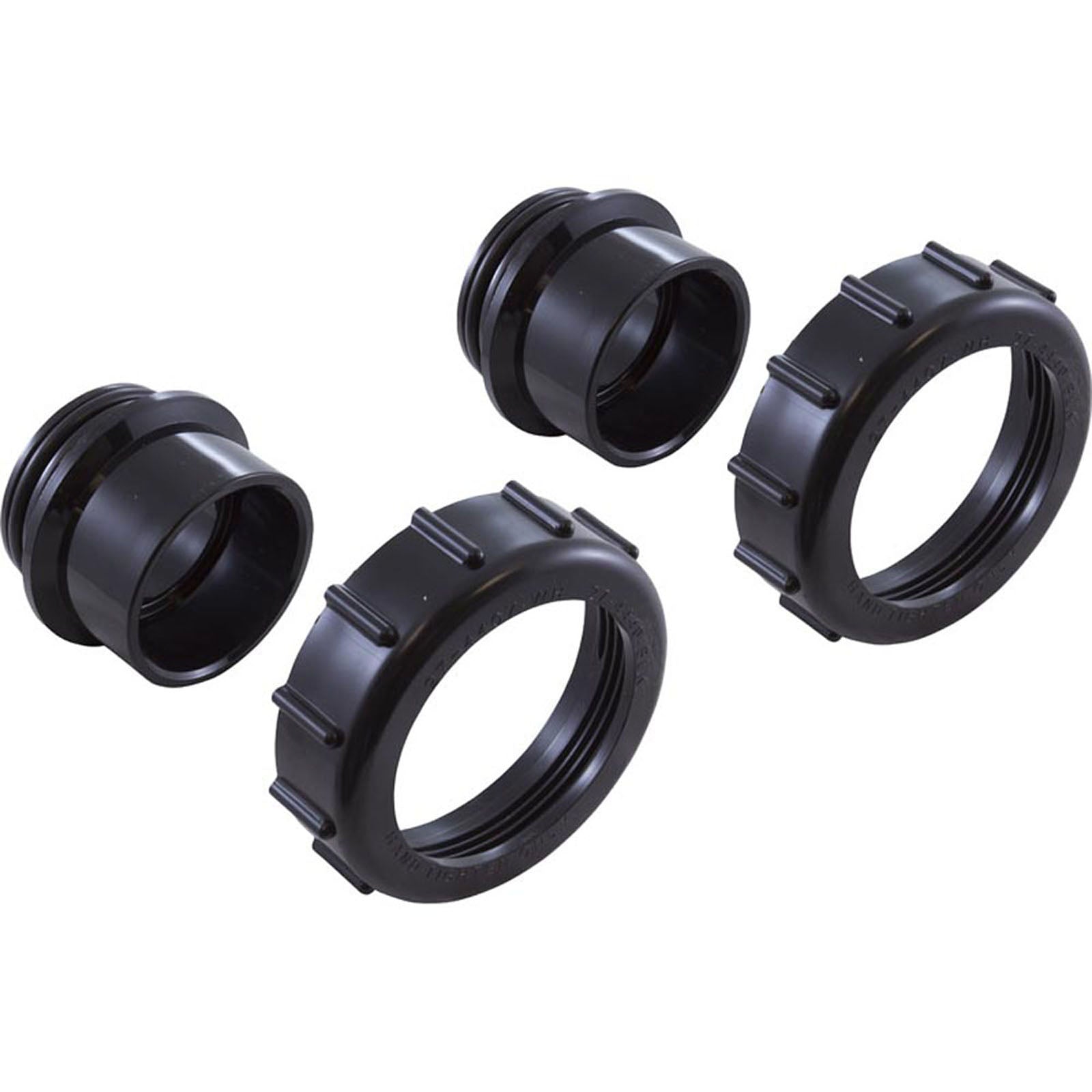 Pentair 270100Z 2 in. x 2-1/2 in. Bulkhead Union Adapter Kit, Clean & Clear Plus / FNS Plus / Quad DE