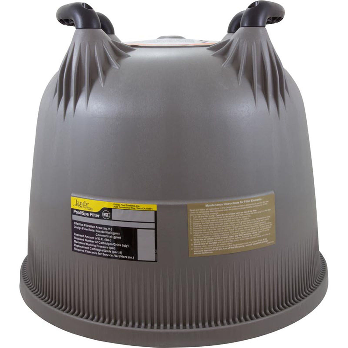 Zodiac Jandy Tank Lid (R0554700) - Fits CL/CV 340 & 460, DEV48, DEL48